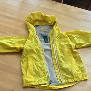 LL Bean Toddler rain jacket